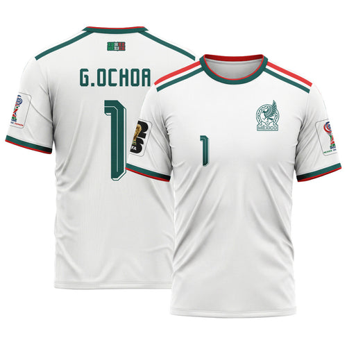 Guillermo Ochoa 1 2026 World Cup Mexico Away AOP T-Shirt