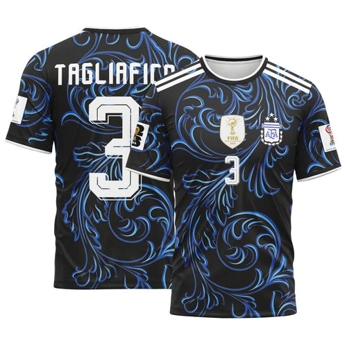 Tagliafico 3 2026 World Cup Argentina Away AOP T-Shirt