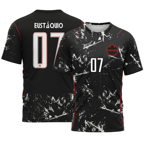 Eust?quio 7 2026 World Cup Canada Away AOP T-Shirt