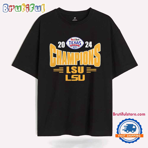 2024 Texas Bowl champions LSU Tigers T Shirt