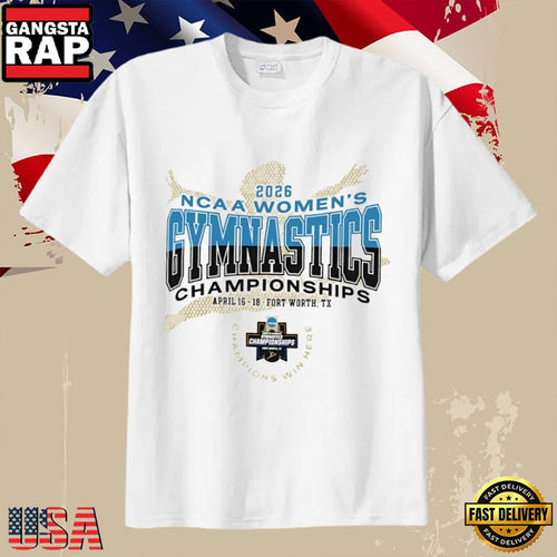2026 NCAA National Collegiate Women’s Gymnastics Championships Fan College Sports T-Shirt