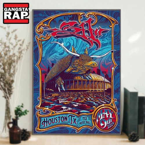 311 At 713 Music Hall In Houston, TX On May 9 2025 Tour Wall Art Poster Canvas