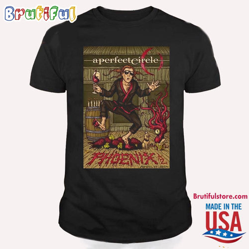 A Perfect Circle Phoenix Az Poster Talking Stick Resort Amphitheatre April 2024 T Shirt
