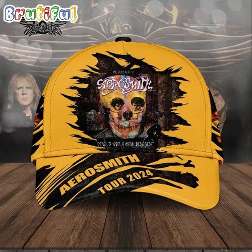 Aerosmith Tour 2024 Devil’s Got A New Disguise Cap Hats