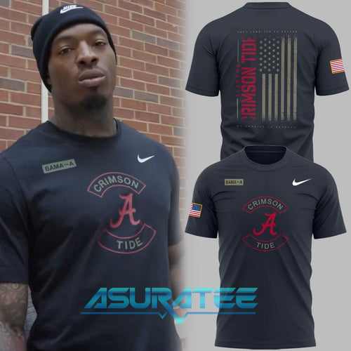 Alabama Crimson Tide x Military Appreciation 2025 Shirt