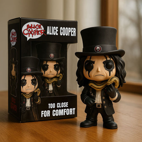 Alice Cooper Too Close For Comport Commemorative Figure Doll