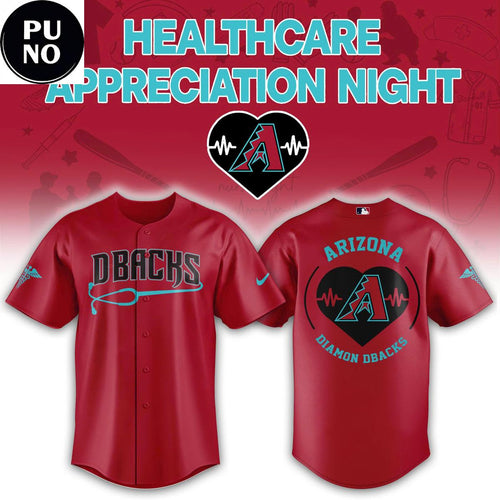 Arizona Diamondbacks x Healthcare Appreciation Night 2026 Baseball Jersey