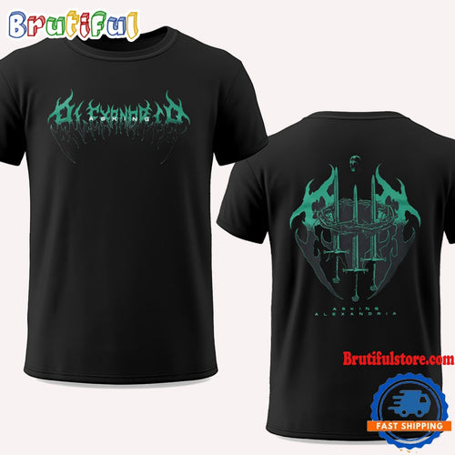 Asking Alexandria Crown Sword Unisex T Shirt
