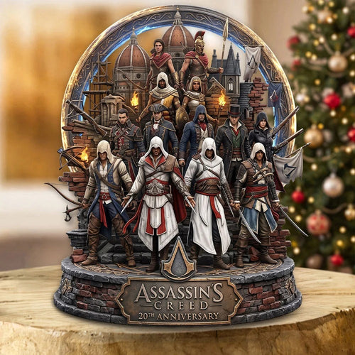 Assassin's Creed 20th Anniversary Custom Shape Acrylic Plaque – TMTHU10176