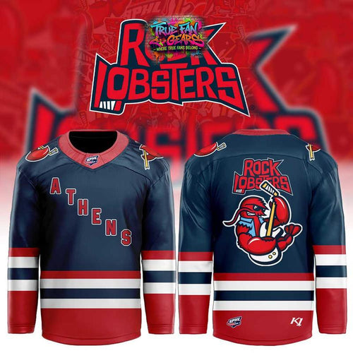 Athens Rock Lobsters Sublimated Shersey 2026 Special New Hockey Jersey