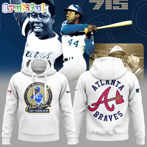 Atlanta Braves 715th Home Run Baseball Hoodie T-Shirt