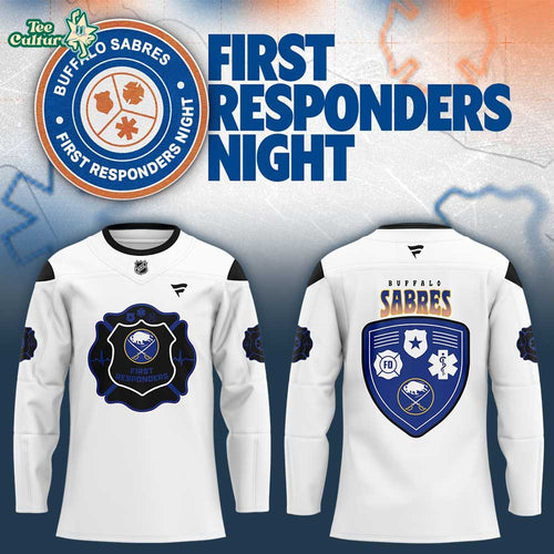 Buffalo Sabres First Responders Night 2026 Hockey Jersey