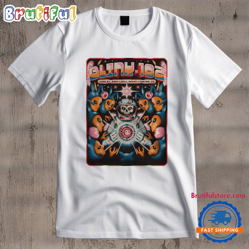 BLINK-182 June 27 2024 Ball Arena Denver CO Tour T Shirt