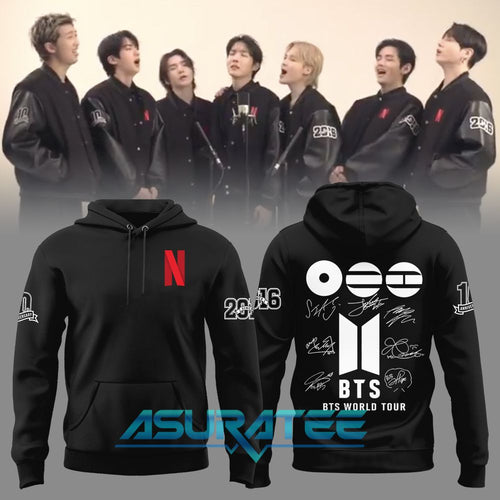 BTS 10th Anniversary The Return Uniforms 2026 Limited Hoodie