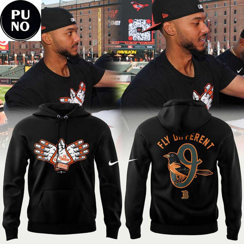 Baltimore Orioles 2026 Fly Different Hoodie T-Shirt
