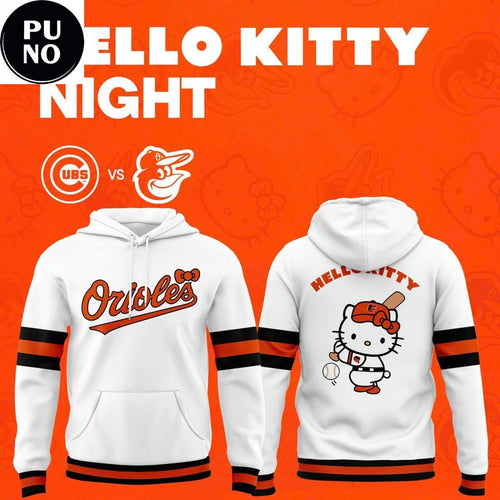 Baltimore Orioles Hello Kitty Night 2026 Hoodie T-Shirt