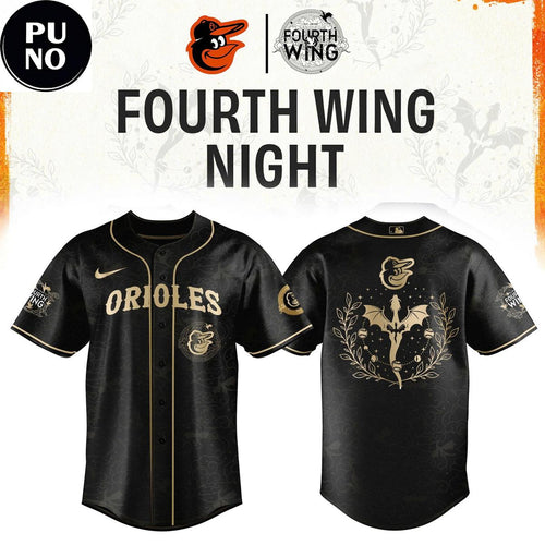 Baltimore Orioles x Fourth Wing Night 2026 Baseball Jersey
