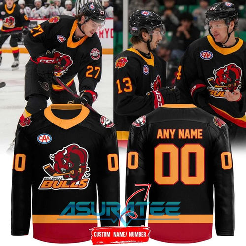 Belleville Senators x Bulls Night 2026 Special Hockey Jersey
