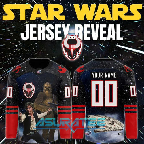 Birmingham Bulls 2026 Star Wars Night Special Hockey Jersey