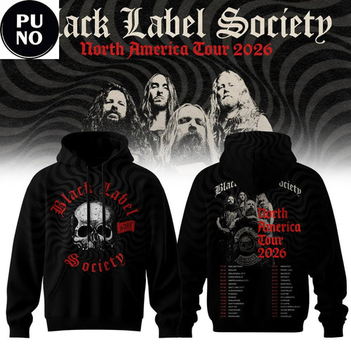 Black Label Society North America Tour Schedule 2026 Hoodie T-Shirt