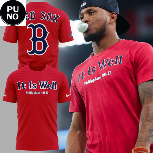 Boston Red Sox 2026 It is well T-shirt