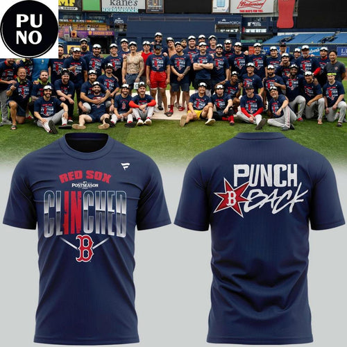 Boston Red Sox 2026 Postseason Clinched T-Shirt