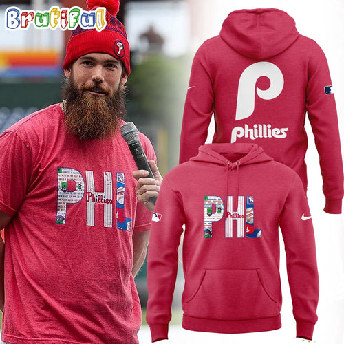 Brandon Marsh’s PHL Philadelphia Phillies Hoodie