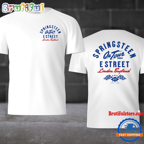 Bruce Springsteen And E Street Band On Tour July 25-27 2024 London UK T Shirt