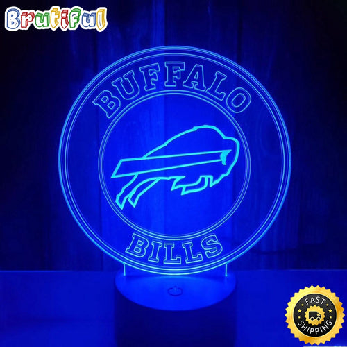 Buffalo Bills Night Light 3D LED Lamp
