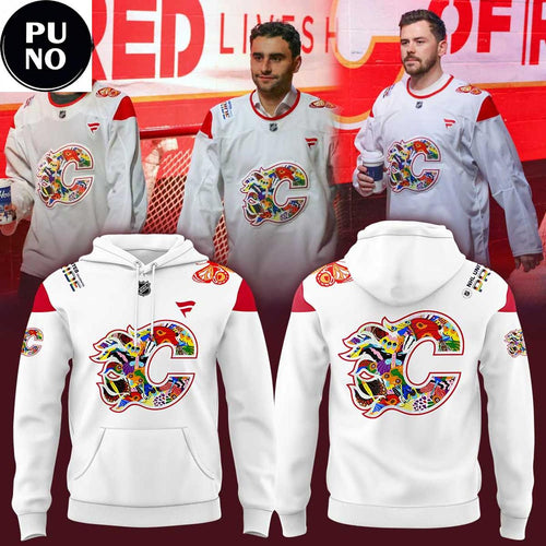 Calgary Flames Celebrating Pride Night 2026 Hoodie