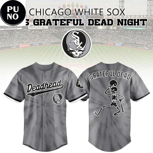 Chicago White Sox x Grateful Dead Night 2026 Baseball Jersey