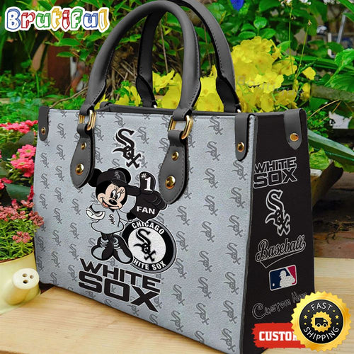Chicago White Sox Minnie Women Leather Hand Bag
