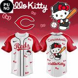 Cincinnati Reds x Hello Kitty Day 2026 Baseball Jersey