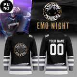 Cleveland Monsters Emo Night 2026 Personalized Hockey Jersey