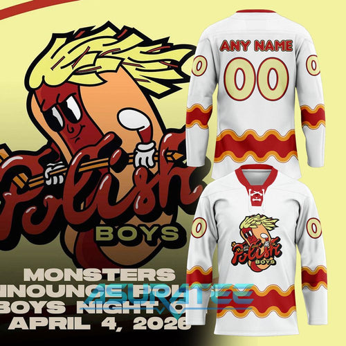Cleveland Monsters x Polish Boys Limited Edition Hockey Jersey