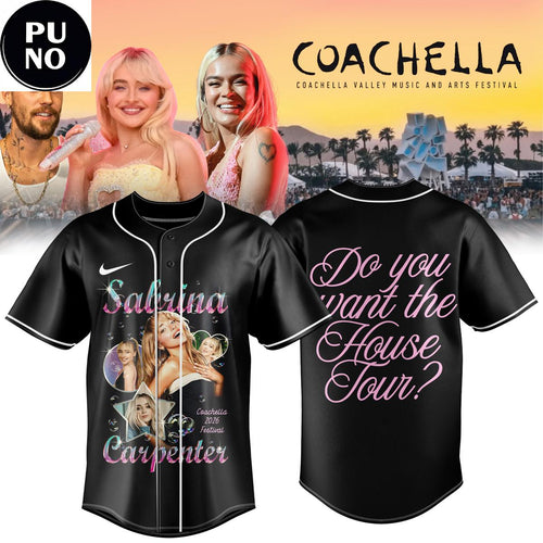 Coachella Festival State of Mind 2026 Sabrina Carpenter Baseball Jersey