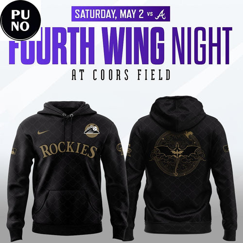 Colorado Rockies Fourth Wing Night 2026 Celebrating Hoodie t-Shirt