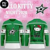 Dallas Stars Hello Kitty Night 2026 Hockey Jersey