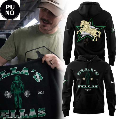 Dallas Stars x Ella’s Fellas 2026 Hoodie T-Shirt