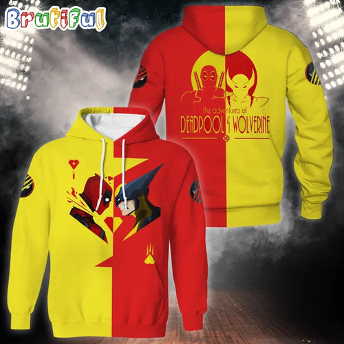 Deadpool And Wolverine Movies Fan Lover Hoodie T-Shirt