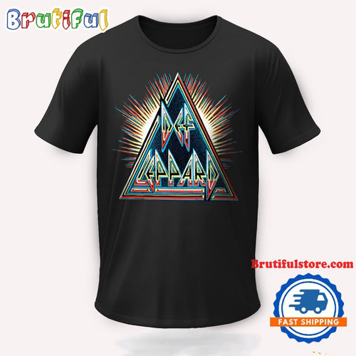 Def Leppard Music Logo Graphics Rock Rock T Shirt