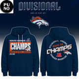Denver Broncos Divisional Round Champions 2025-26 Hoodie Shirt