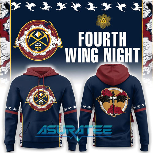 Denver Nuggets x Fourth Wing Night 2025 Special Hoodie Set