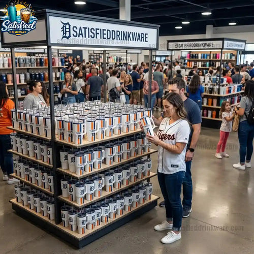 Detroit Tigers 40oz Collector Edition With Handle Tumbler