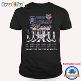 Detroit Tigers Baseball Go On The Road Signature T Shirt