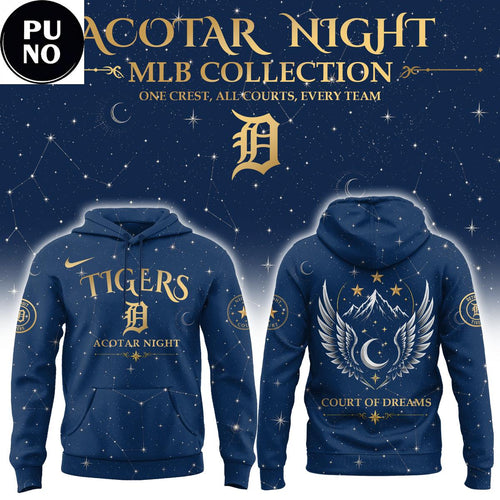 Detroit Tigers x Acotar Night 2026 Hoodie