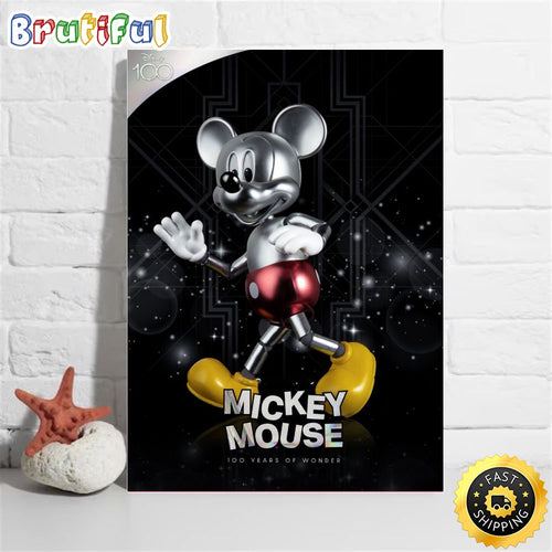 Disney 100 Years Of Wonder Mickey Mouse Poster