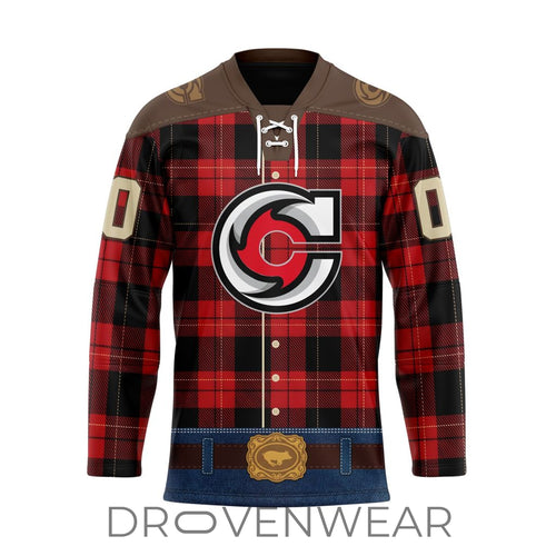 ECHL Cincinnati Cyclones Personalized 2026-27 Country Night Lace Hockey Jersey