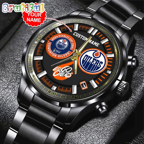 Edmonton Oilers 2024 NHL Stanley Cup Final Champions Black Watch