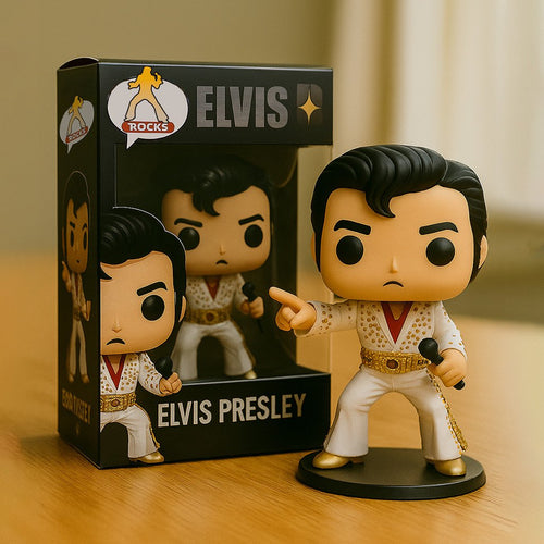 Elvis Presley Commemorative Rocks! Figure Doll